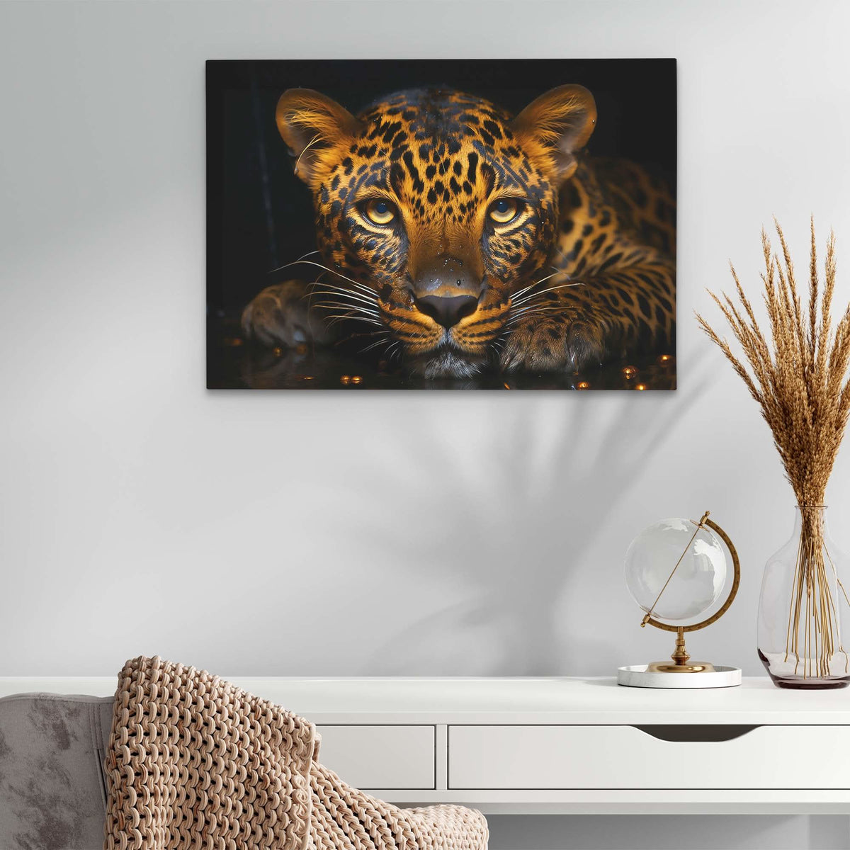 Leopard's Lair - Luxury Wall Art