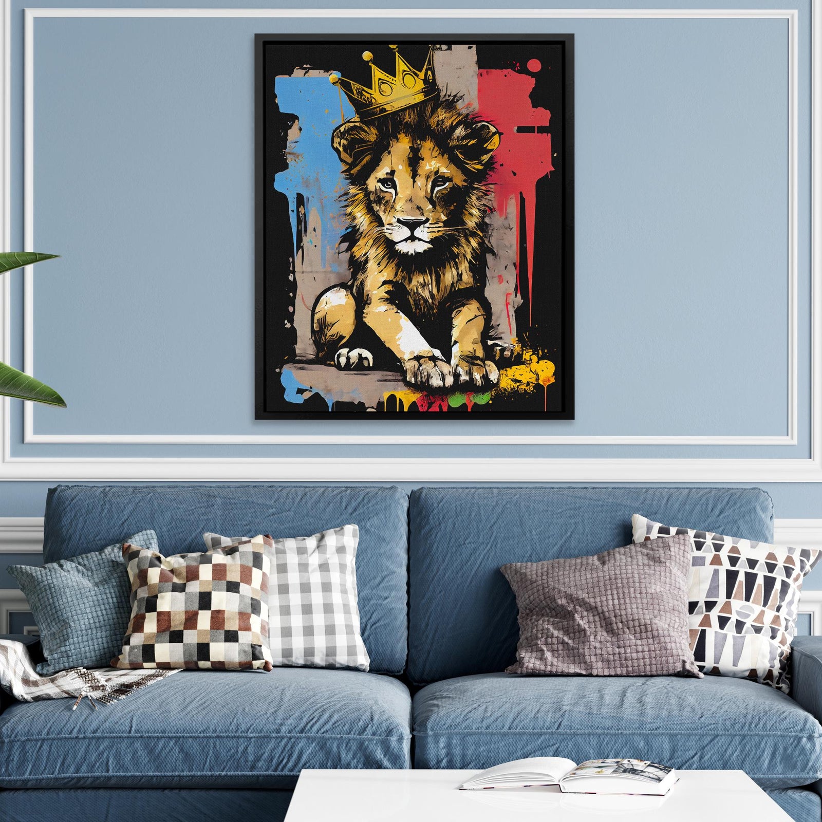 Lion King Cub - Luxury Wall Art