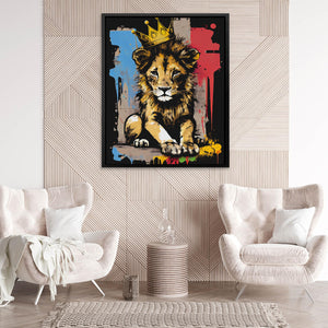 Lion King Cub - Luxury Wall Art