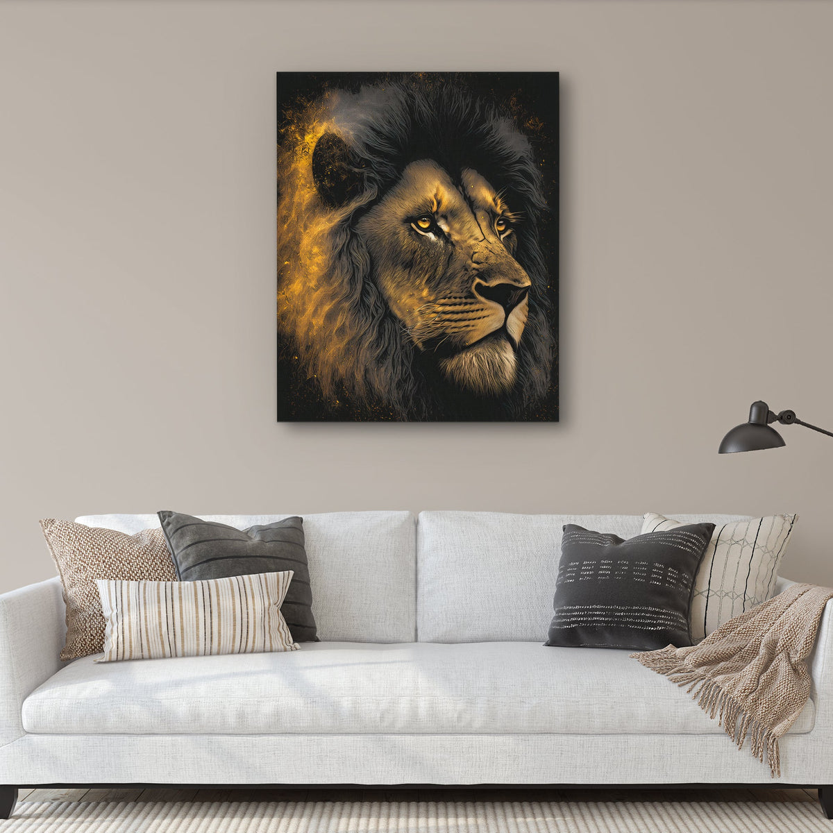 Lion&#39;s Glory - Luxury Wall Art