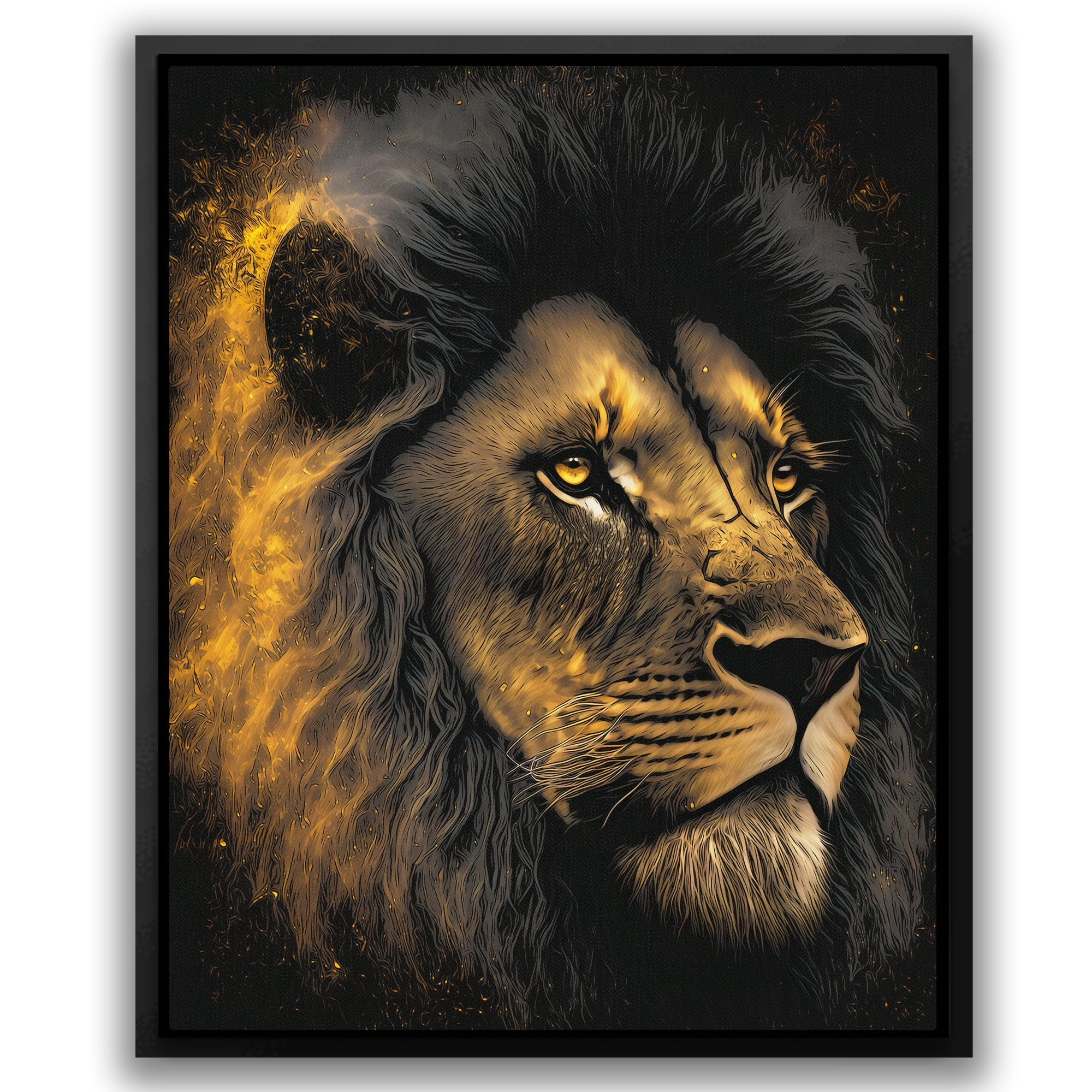 Lion's Glory - Luxury Wall Art