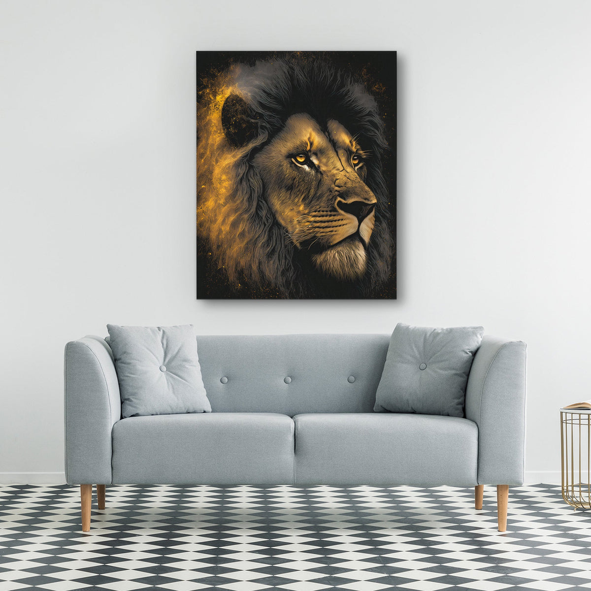 Lion&#39;s Glory - Luxury Wall Art
