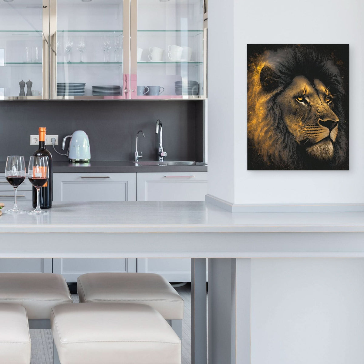 Lion's Glory - Luxury Wall Art