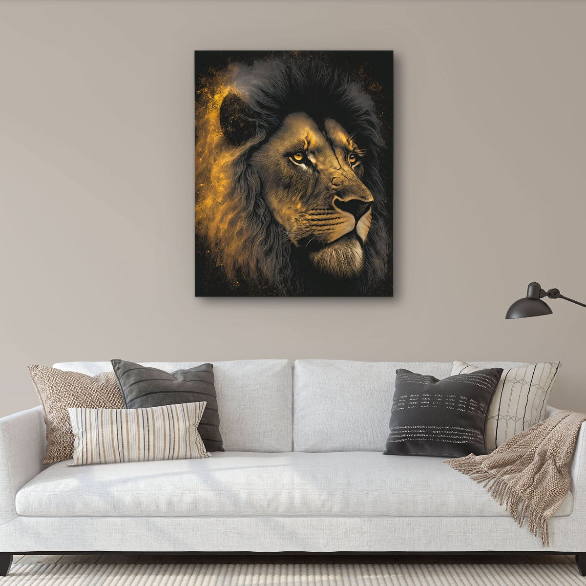 Lion's Glory - Luxury Wall Art