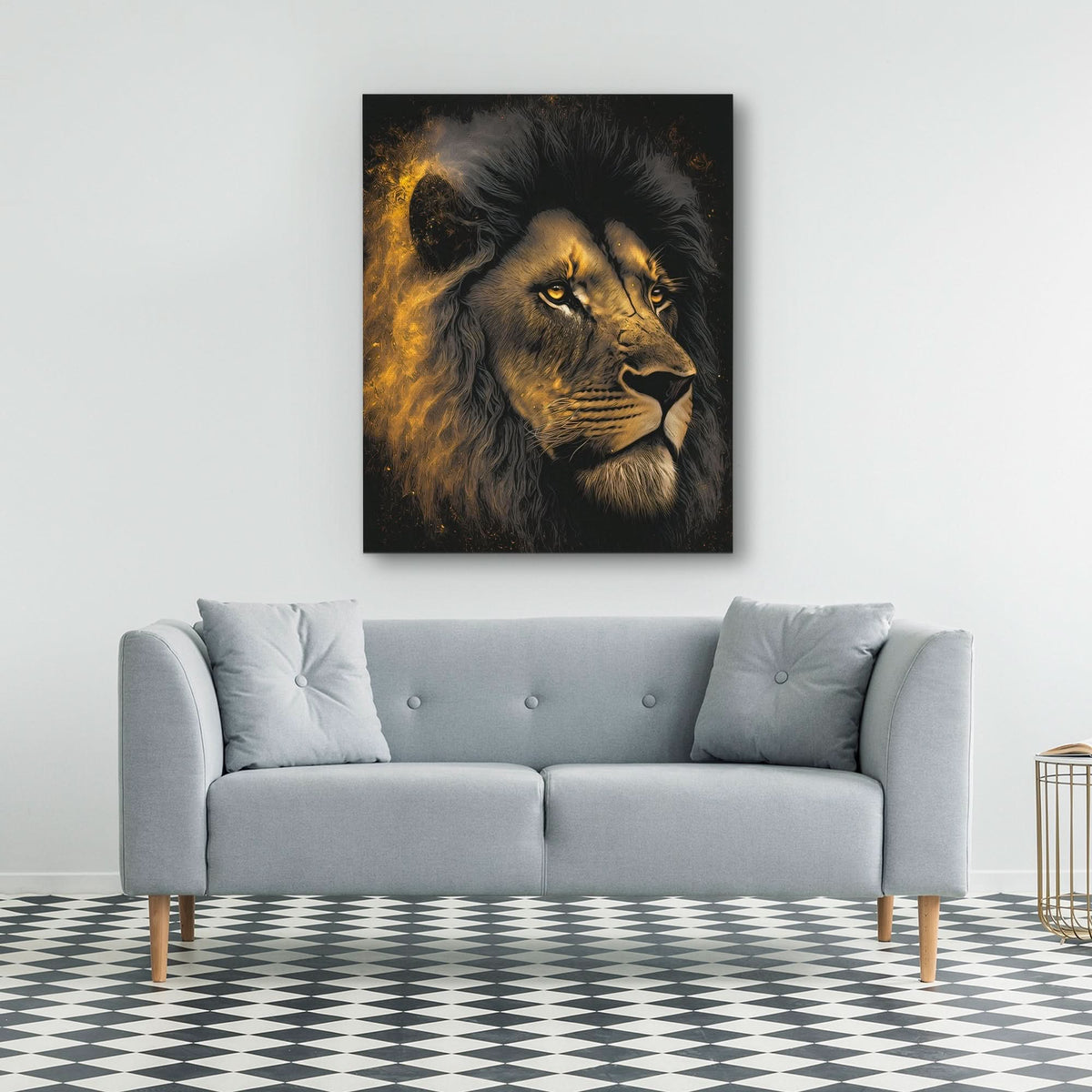 Lion's Glory - Luxury Wall Art