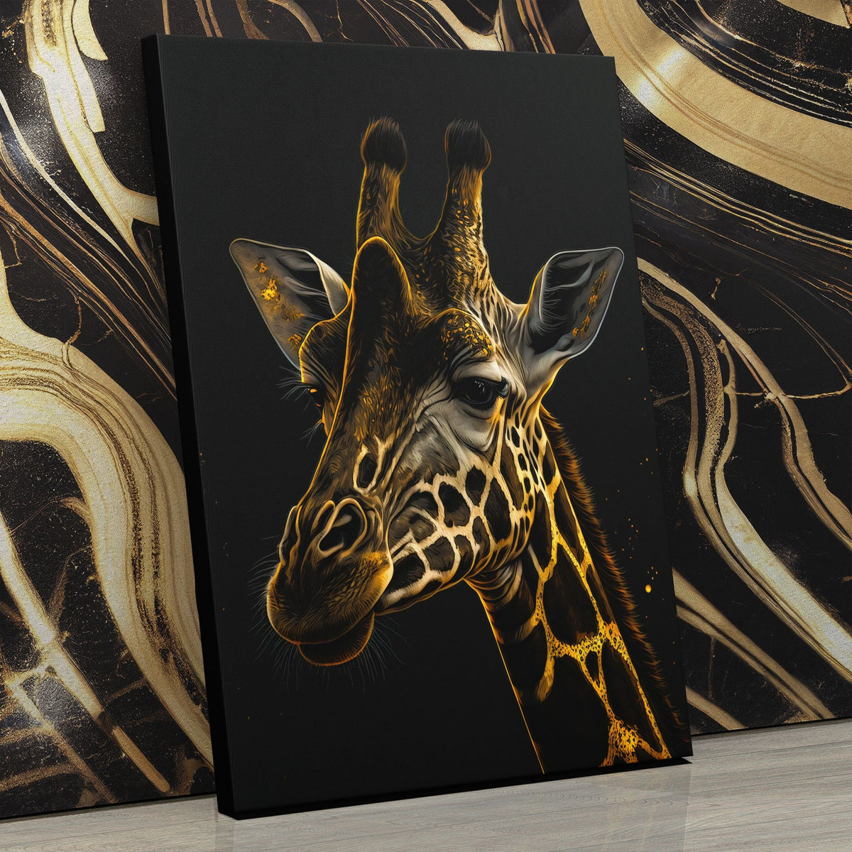 Long Neck Giraffe - Luxury Wall Art
