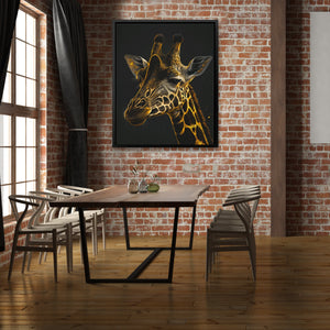 Long Neck Giraffe - Luxury Wall Art