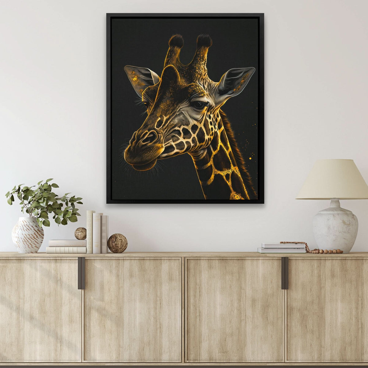 Long Neck Giraffe - Luxury Wall Art