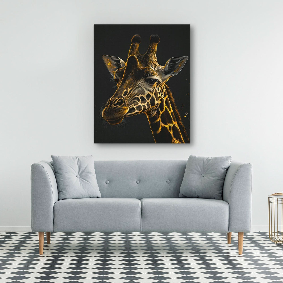 Long Neck Giraffe - Luxury Wall Art