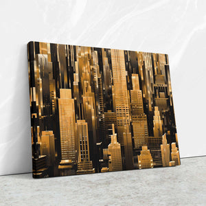 Lost in a City of Gold - Luxury Wall Art