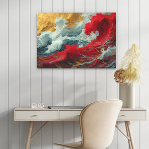 Luminous Waves - Luxury Wall Art