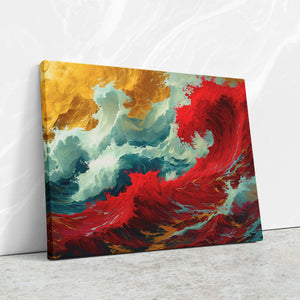 Luminous Waves - Luxury Wall Art