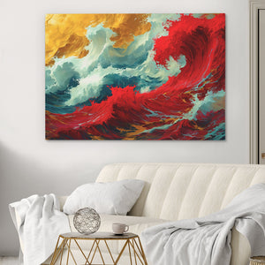 Luminous Waves - Luxury Wall Art