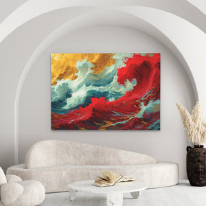 Luminous Waves - Luxury Wall Art