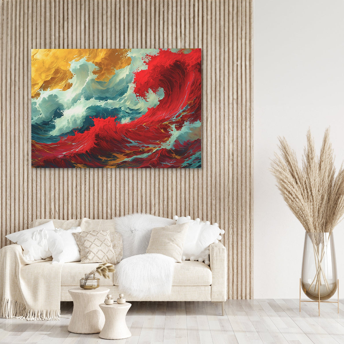 Luminous Waves - Luxury Wall Art