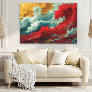 Luminous Waves - Luxury Wall Art