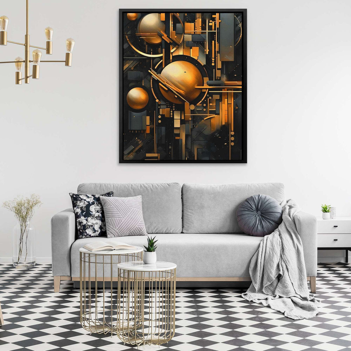Luxe Harmony - Luxury Wall Art