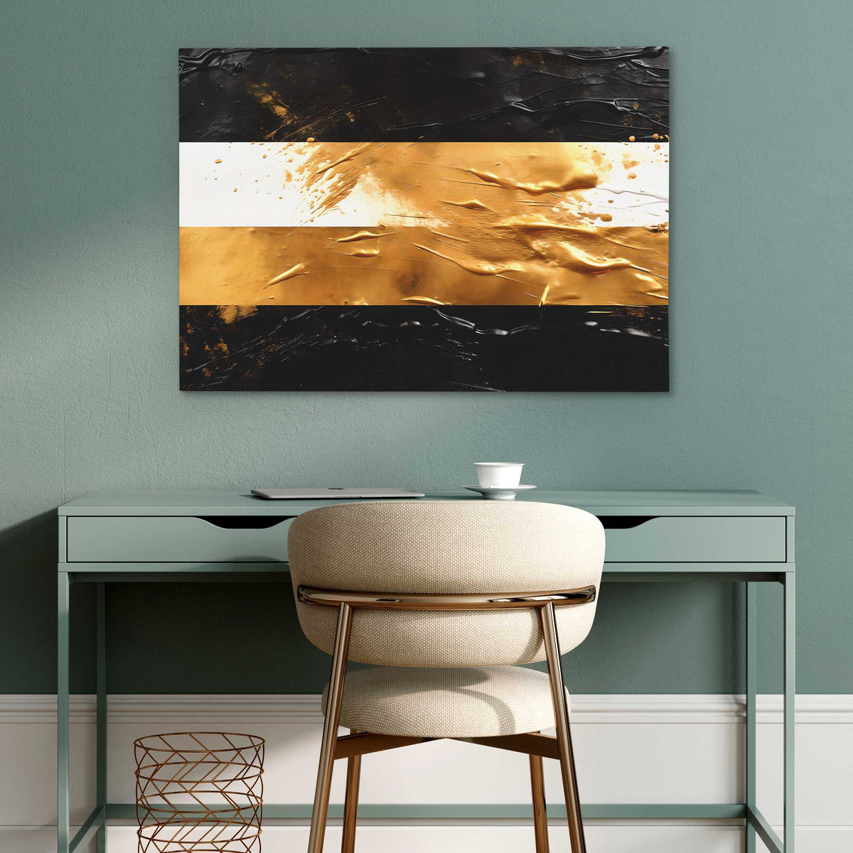 Luxurious Stripes - Luxury Wall Art