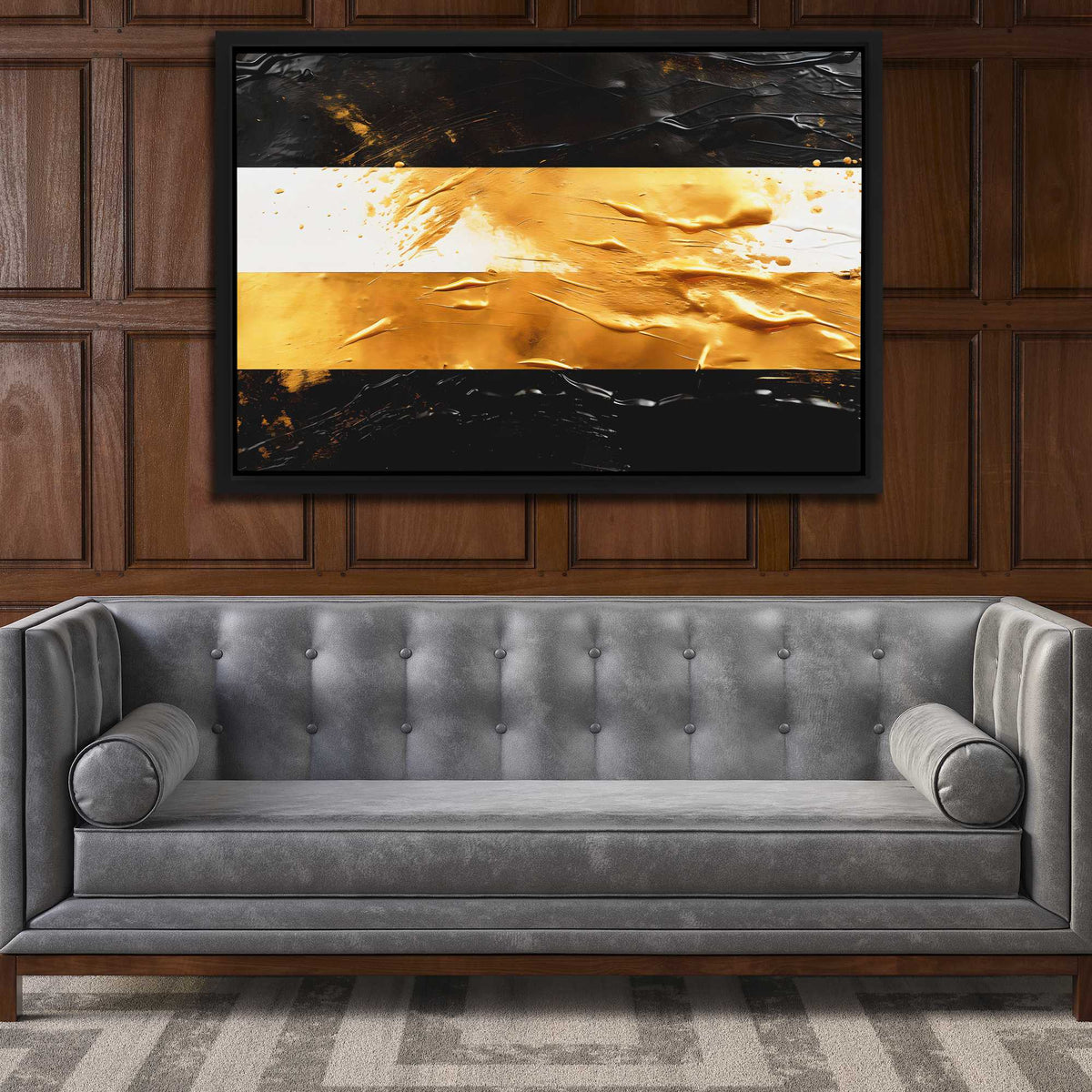 Luxurious Stripes - Luxury Wall Art