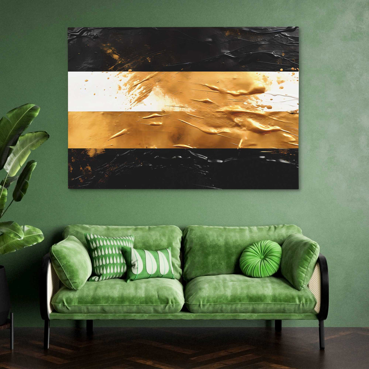 Luxurious Stripes - Luxury Wall Art