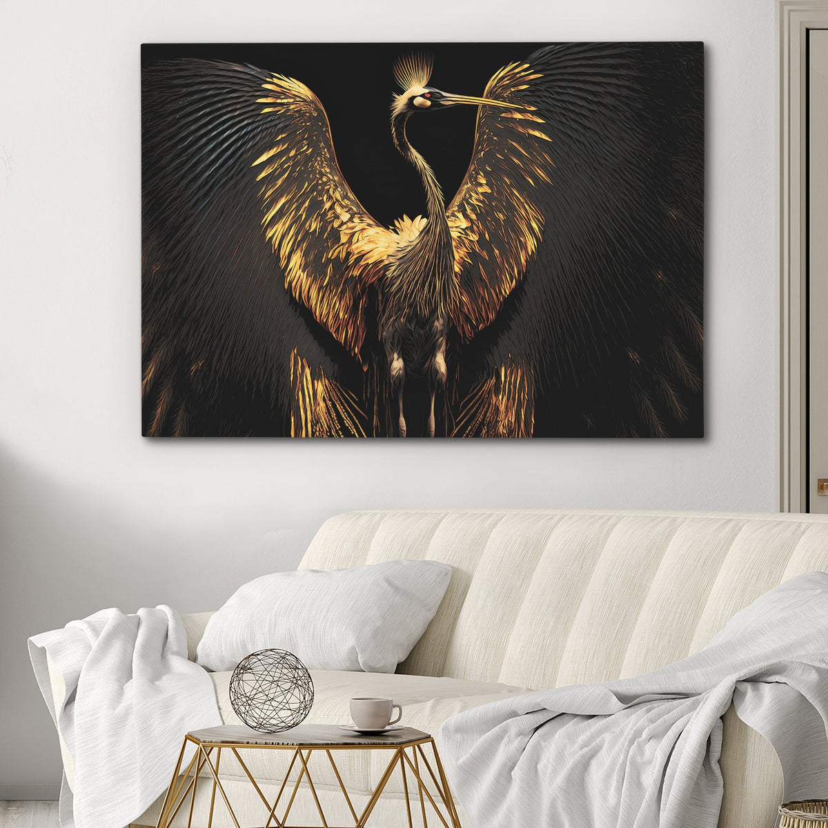 Luxury Crane - Luxury Wall Art