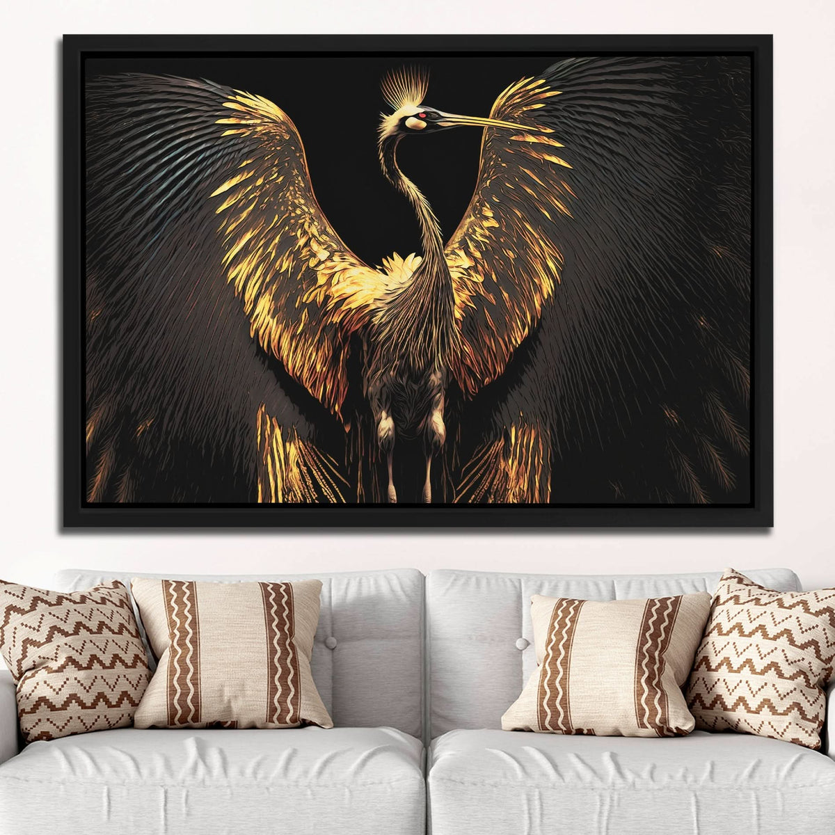 Luxury Crane - Luxury Wall Art