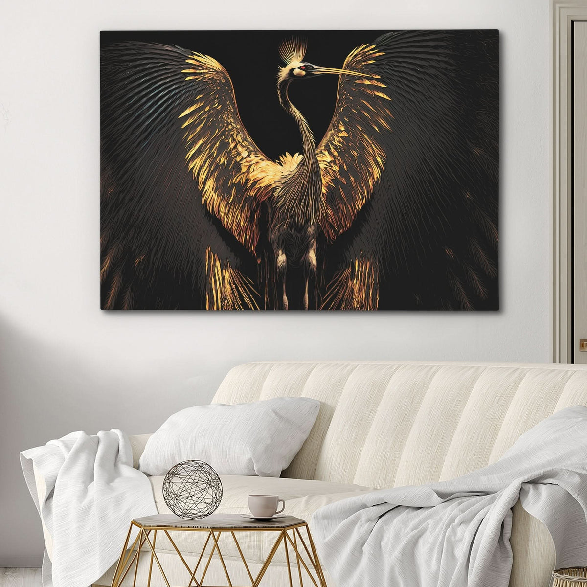 Luxury Crane - Luxury Wall Art