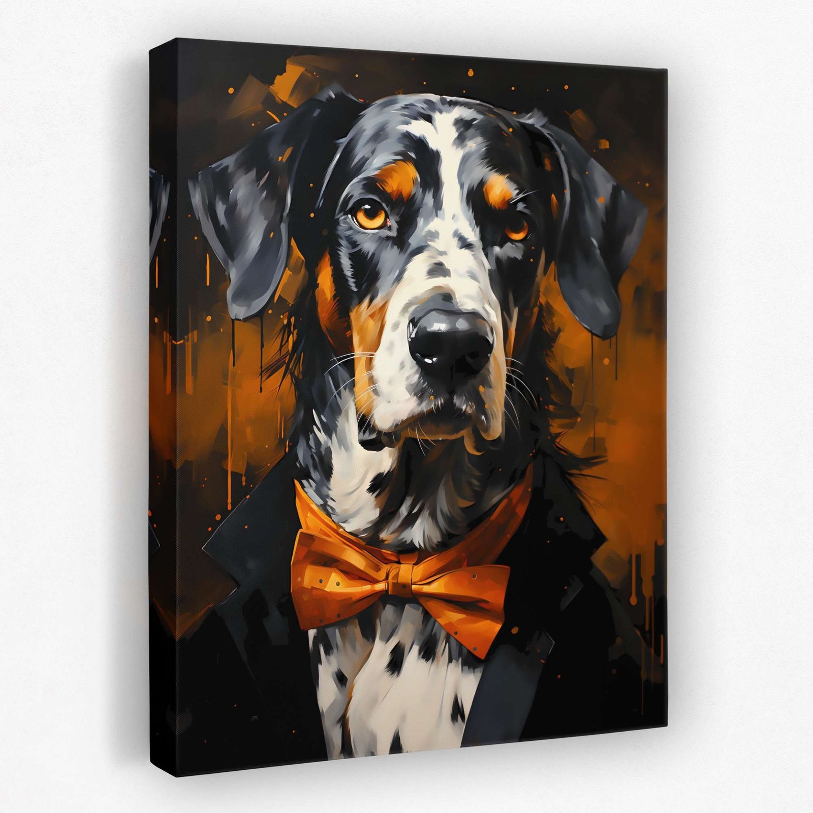 Luxury Dalmatian - 3 Piece Suit Canvas Wall Art