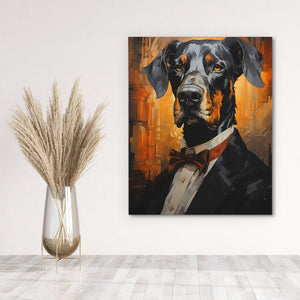 Luxury Doberman - Luxury Wall Art