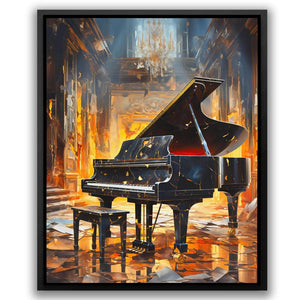 Luxury Piano Hall - Luxury Wall Art
