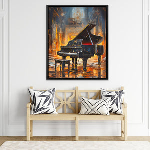 Luxury Piano Hall - Luxury Wall Art