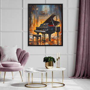 Luxury Piano Hall - Luxury Wall Art