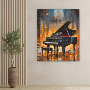 Luxury Piano Hall - Luxury Wall Art