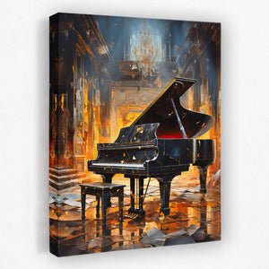 Luxury Piano Hall - Luxury Wall Art