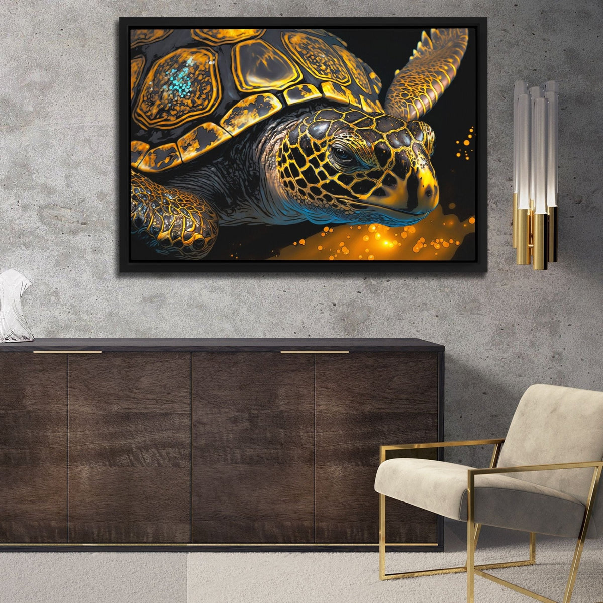 Luxury Turtle - Luxury Wall Art