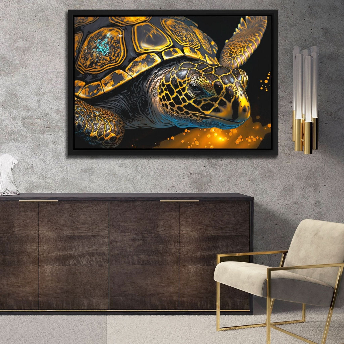 Luxury Turtle - Luxury Wall Art