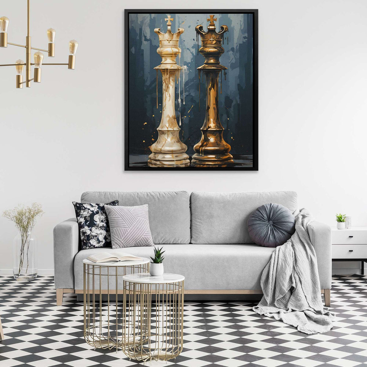Majestic Rulers - Luxury Wall Art