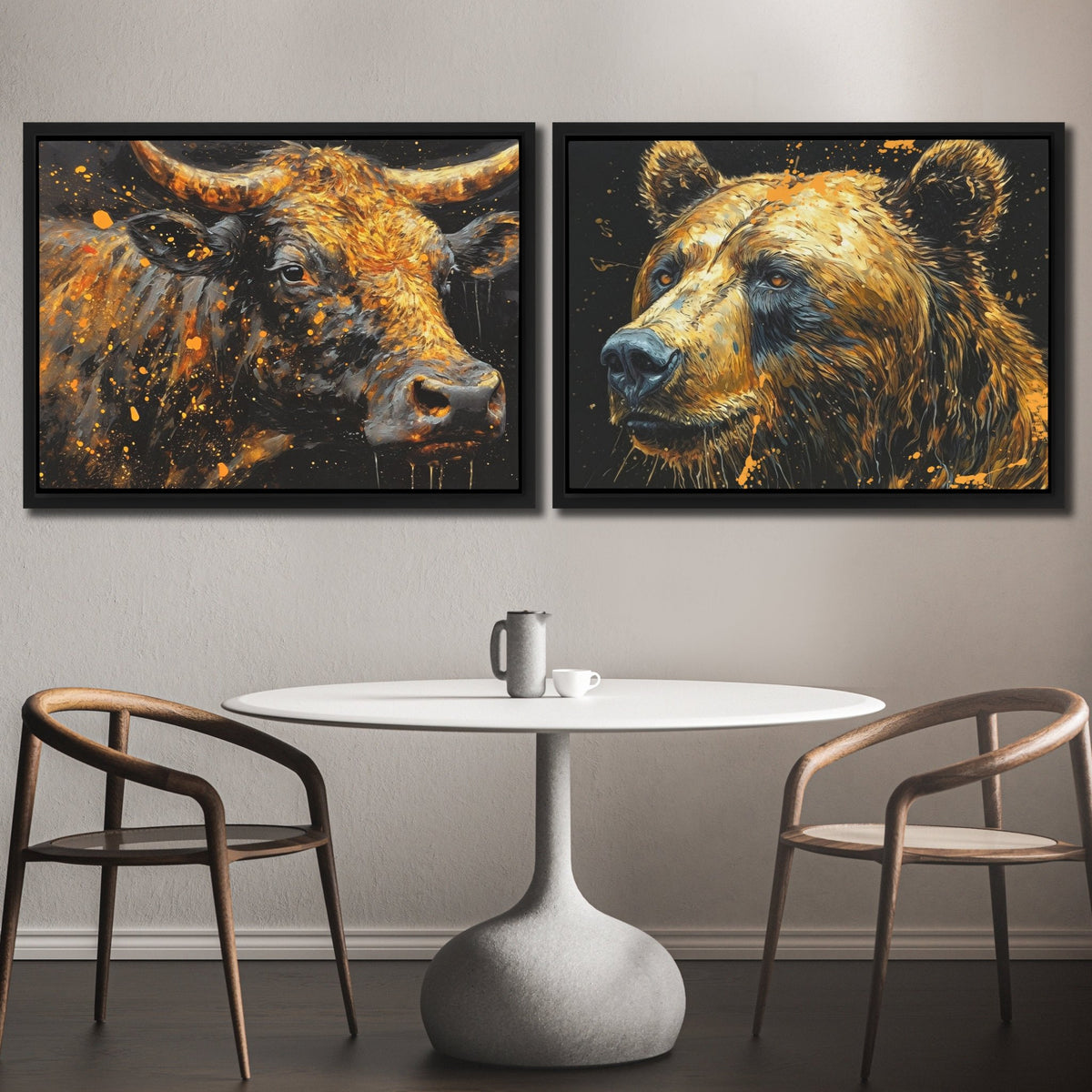 Market Titans - Luxury Wall Art