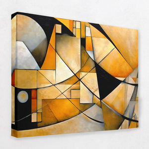 Maze of Gold - Luxury Wall Art