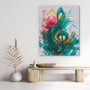 Melodic Note - Luxury Wall Art