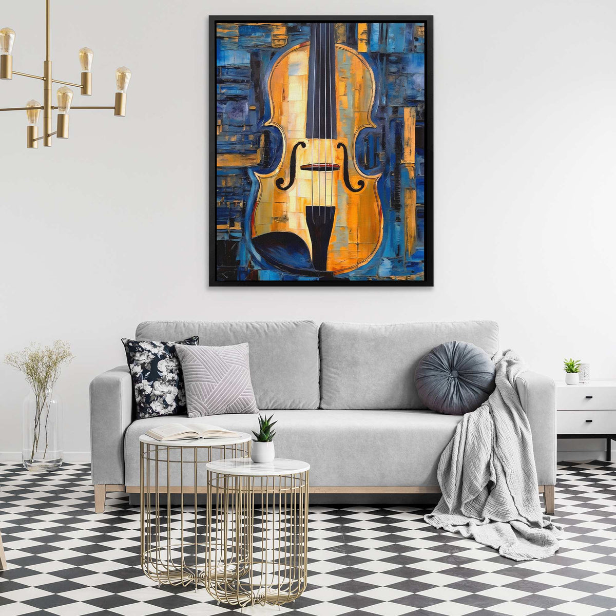 Melodic Strings - Luxury Wall Art