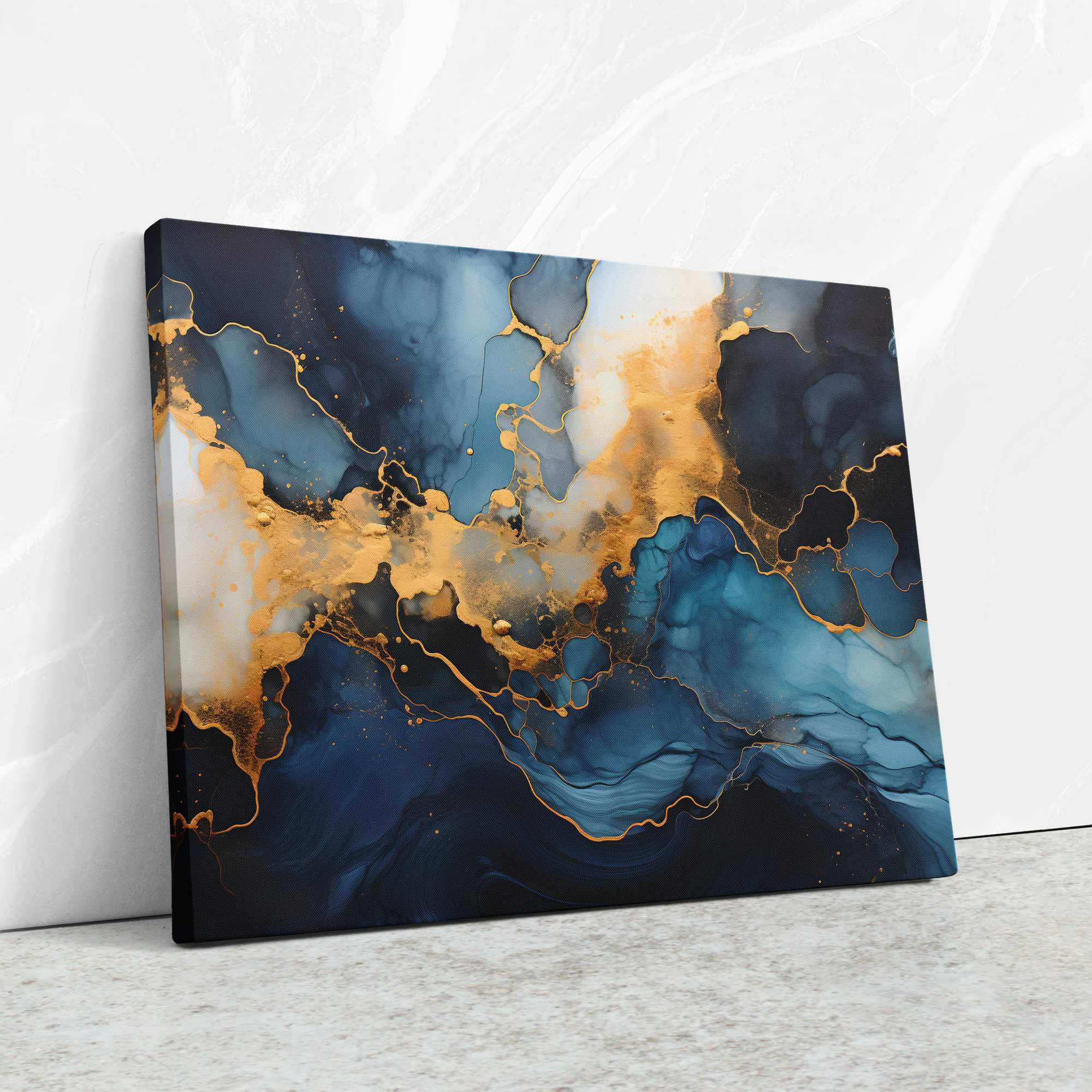 Midnight Gilded - Luxury Wall Art