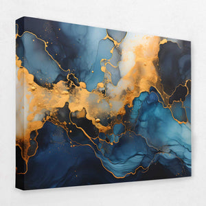 Midnight Gilded - Luxury Wall Art