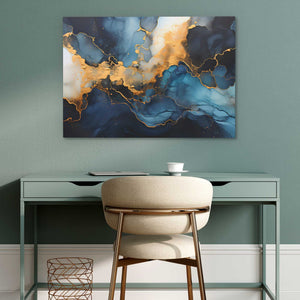 Midnight Gilded - Luxury Wall Art