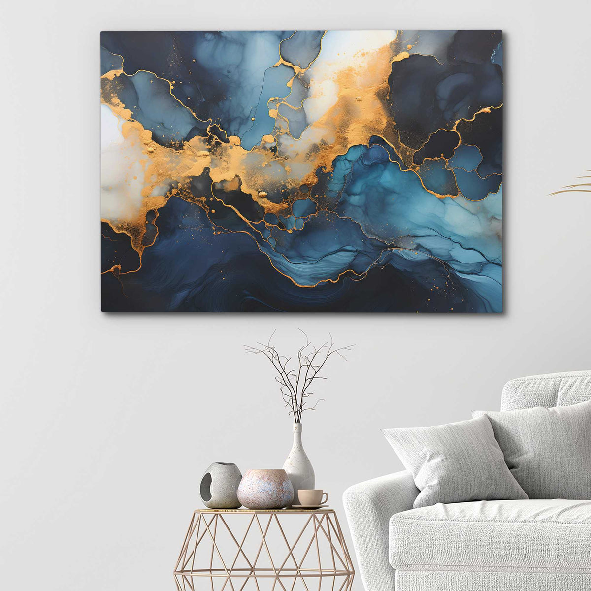 Midnight Gilded - Luxury Wall Art