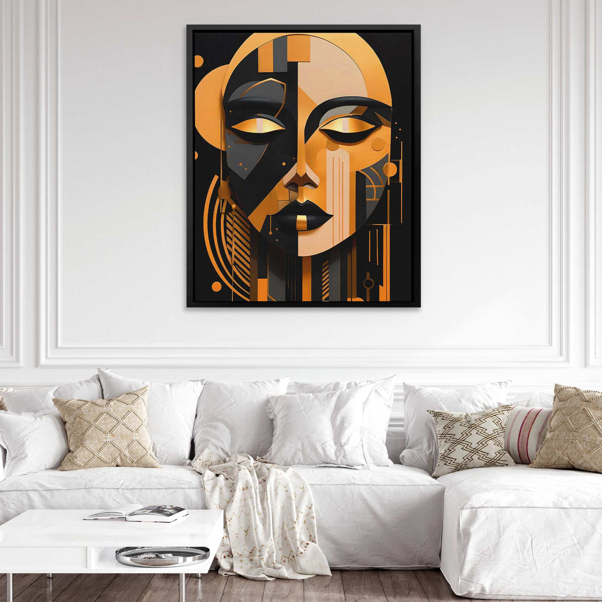 Midnight Gleam - Luxury Wall Art