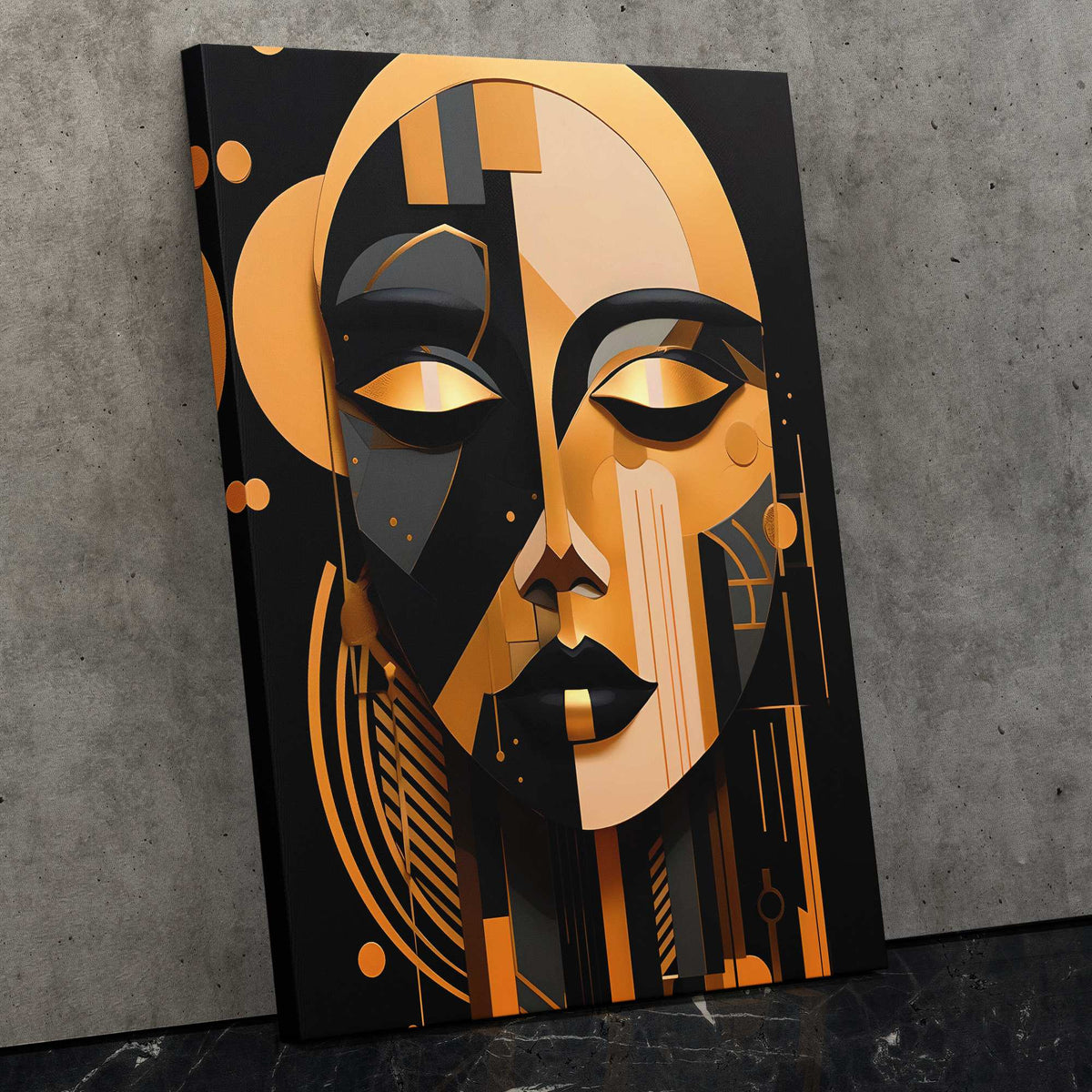 Midnight Gleam - Luxury Wall Art