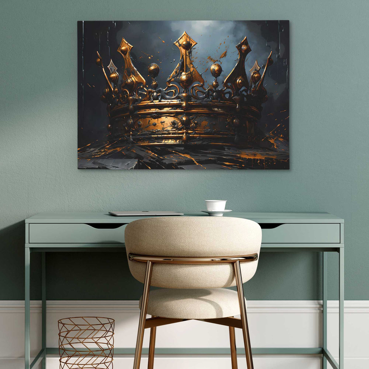 Midnight Regalia - Luxury Wall Art