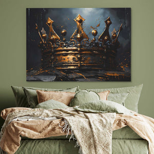 Midnight Regalia - Luxury Wall Art