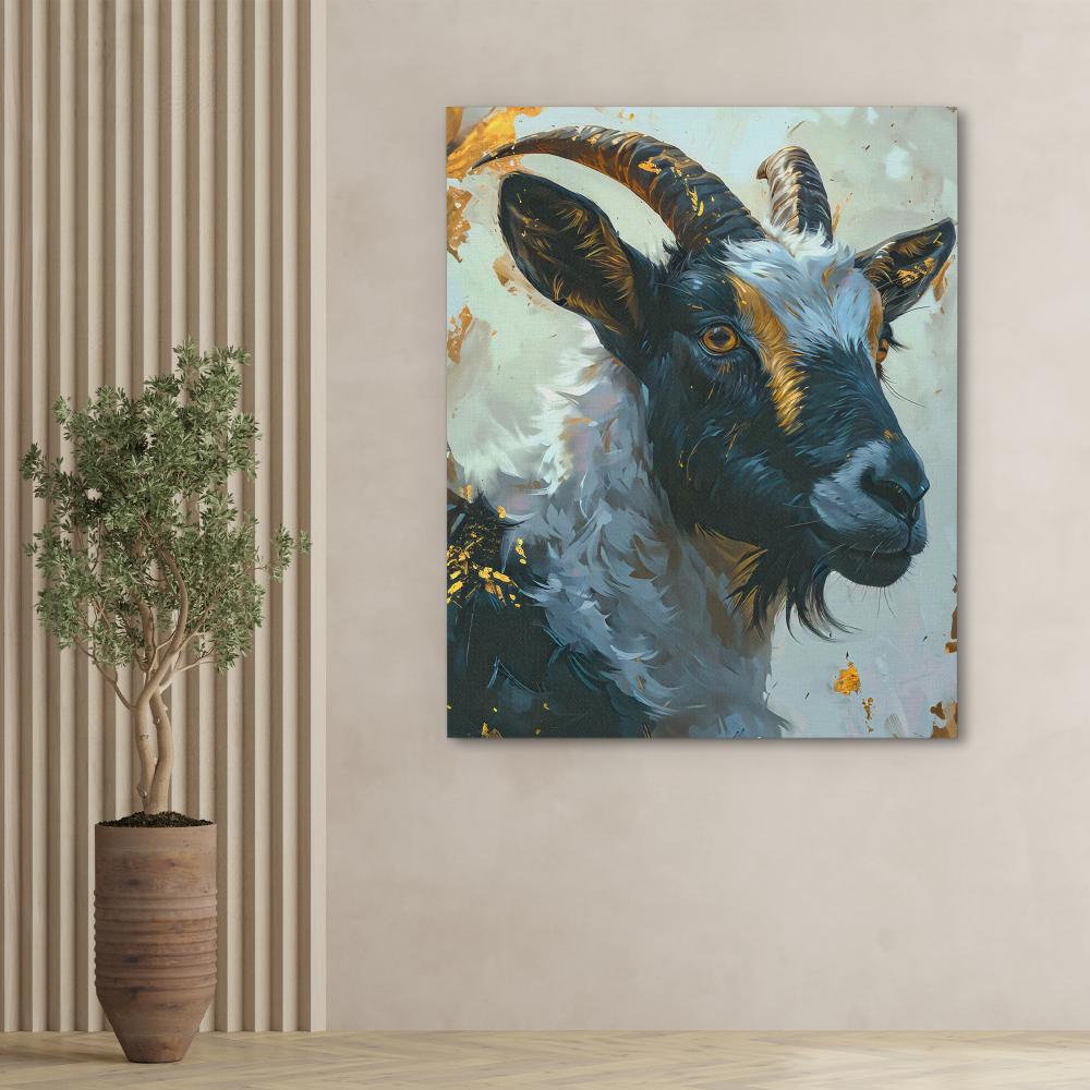 Mighty Mountain Goat - Luxury Wall Art